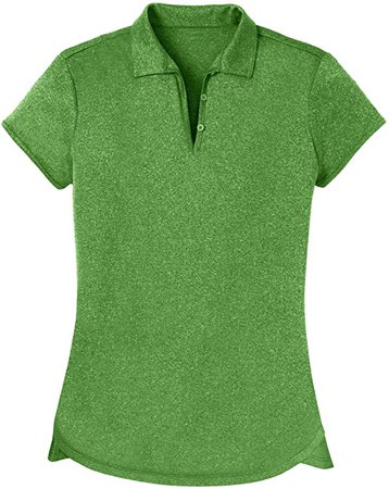 Amazon.com: Opna Women’s Ladies Moisture Wicking Athletic Golf Polo Shirts Tops & Tees Green: Clothing