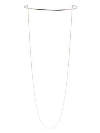 Hsu Jewellery polished choker necklace - FARFETCH