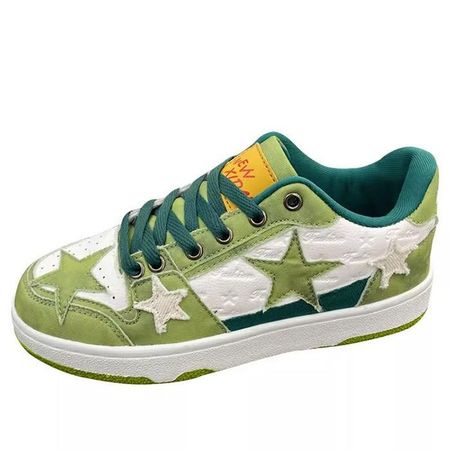 green sneakers y2k