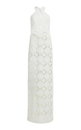 Lace Crochet Maxi Dress By Elie Saab | Moda Operandi