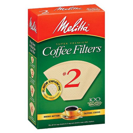 Melitta 100ct Coffee Filters - Natural Brown : Target