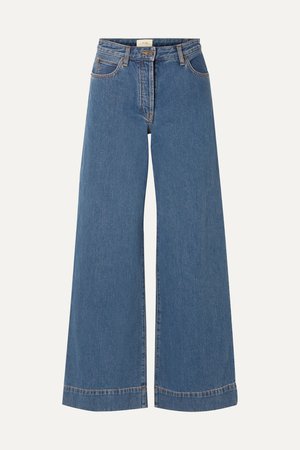 The Row | Anat high-rise wide-leg jeans | NET-A-PORTER.COM