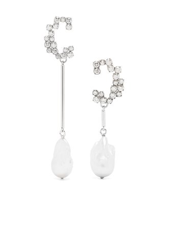 Chloé Darcey crystal-embellished earrings - FARFETCH