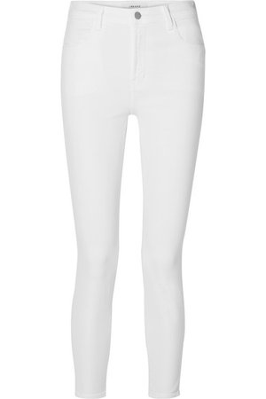 J Brand | Alana cropped high-rise skinny jeans | NET-A-PORTER.COM