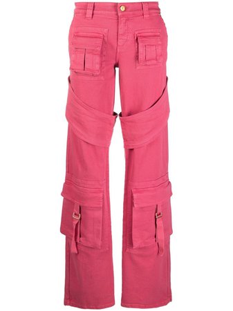 Blumarine straight-leg Cargo Trousers - Farfetch