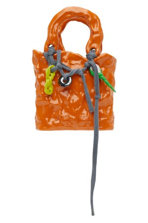 Ottolinger: Orange Ceramic Mini Bag | SSENSE Canada