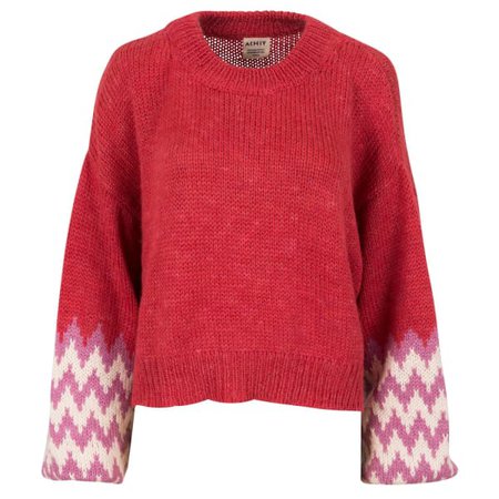 Cropped Alpaca Mountain Sweater | ACHIY | Wolf & Badger