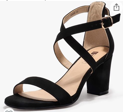 Amazon Strappy Block Heel Sandals