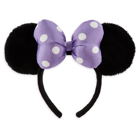 Minnie Mouse Ear Headband for Kids - Purple