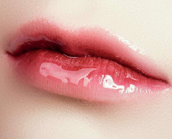 Asian gradation lips