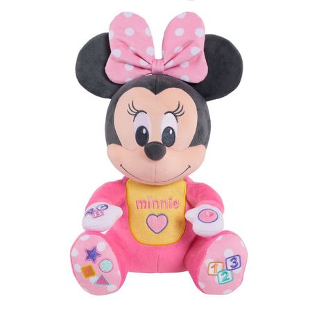 Just Play Disney Baby Musical Discovery Plush Minnie Mouse, Kids Toys for Ages 06 month - Walmart.com