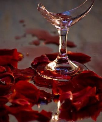 red spilled wine aesthetic - Google Search