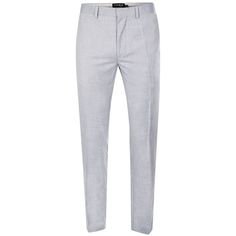 (197) Pinterest - TOPMAN Light Blue Crosshatch Skinny Fit Suit Trousers ($44) ❤ liked on Polyvore featuring men's fashion, men's clothing, me | My Polyvore Finds