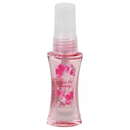 Body Fantasies Fragrance Body Spray, Pink Sweet Pea Fantasy
