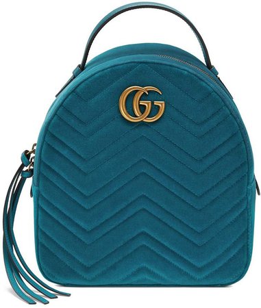GG Marmont velvet backpack