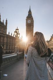 girl by the Big Ben