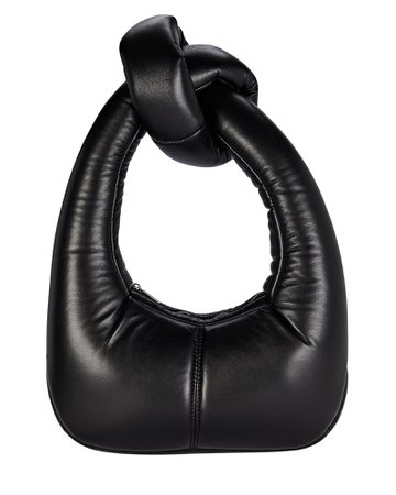 A.W.A.K.E. Mode Mia Knotted Faux Leather Shoulder Bag | INTERMIX®
