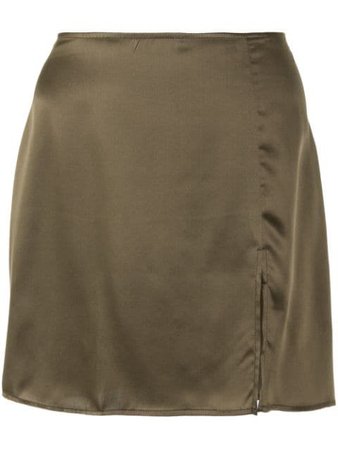 Reformation Robbie side-slit mini-skirt - Farfetch