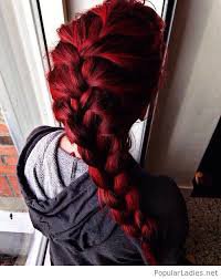 long red hair in a braid - Google Search