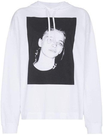 Alyx Stella Lucia print cotton hoodie