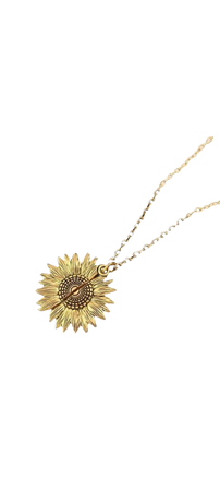 GothBB | You Are My Sunshine Sunflower Necklace