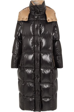 Moncler | Hooded quilted shell down coat | NET-A-PORTER.COM