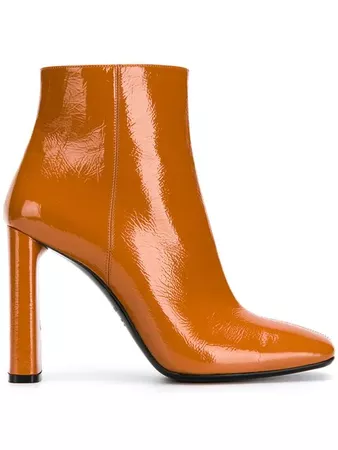 Casadei Varnished Ankle Boots - Farfetch
