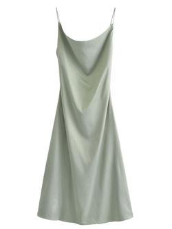 'Tabitha' Silky Strap Mini Dress (3 Colors) - Goodnight Macaroon