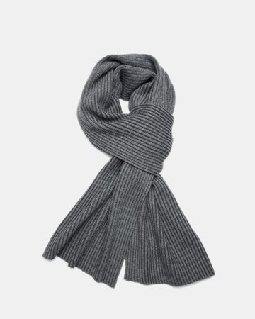 Ribbed Cashmere Oversized Scarf | Theory