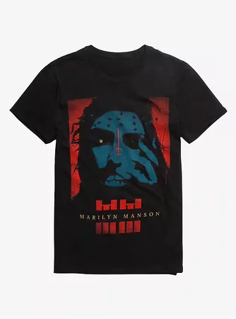 Marilyn Manson Teal Face T-Shirt