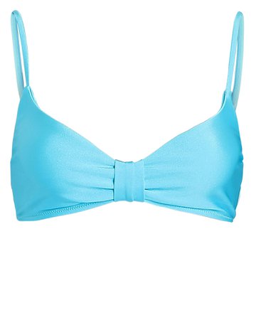 Shani Shemer Swimwear Blue Pearl Bralette Bikini Tops | INTERMIX®