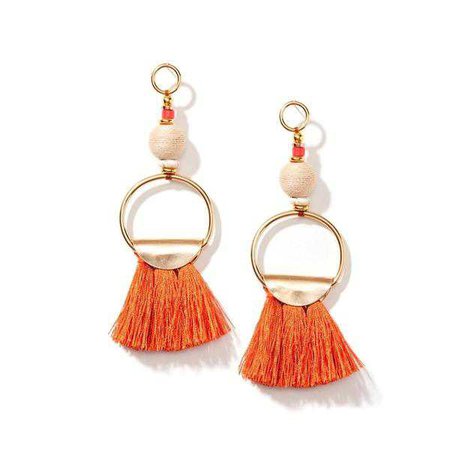 Earrings | Shop Women's Gold Quartz Tassel Earring at Fashiontage | GP0135