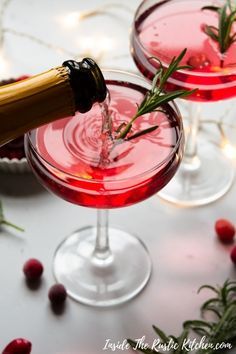 Cocktail Santa's Spritz Christmas