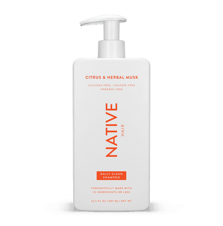 Native Daily Clean Shampoo | Citrus & Herbal Musk