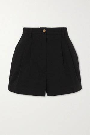 Black Edition 1990 cotton-twill shorts | Alaïa | NET-A-PORTER