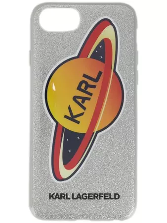Karl Lagerfeld Capa 'Karl Space Planet' Para iPhone 6/6s/7/8 - Farfetch