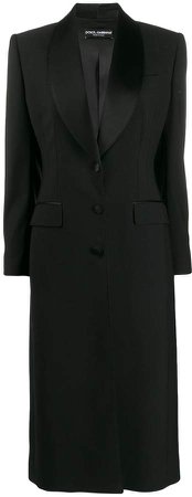 tailored shawl lapel coat