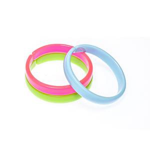 Bracelets Mix - Neon Pink + Neon green + Light Blue – Lilies & Roses NY