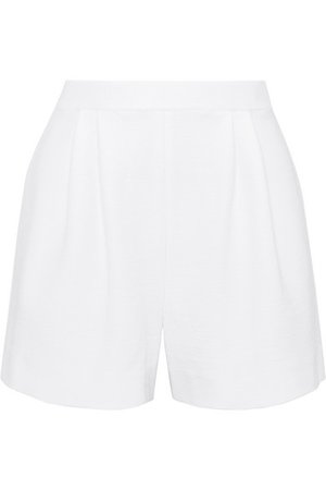 Alaïa | Pleated woven shorts | NET-A-PORTER.COM