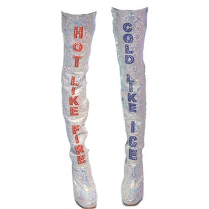 thigh high boots png