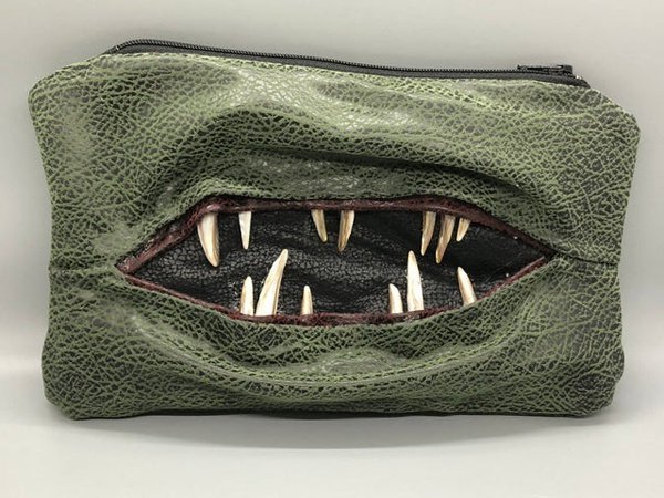 That's Cool: Creature Clutches, Clutch Bags With Eyeballs And Teeth - Geekologie