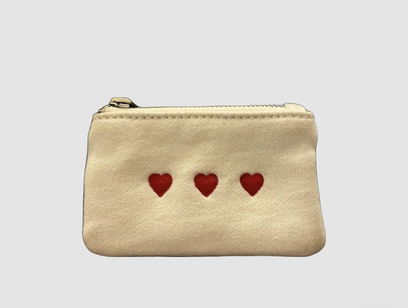 brandy melville heart purse