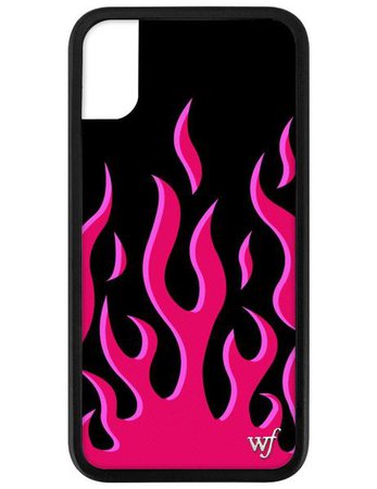 Red Flames iPhone X/Xs Case – Wildflower Cases
