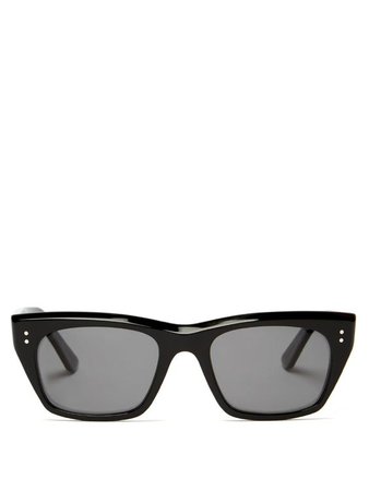 CELINE EYEWEAR Angular D-frame acetate sunglasses