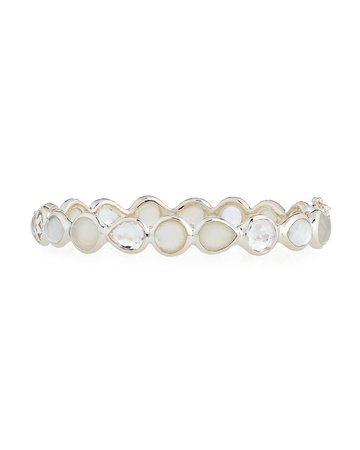 Ippolita Rock Candy® Sterling Silver All Around Hinged Bangle