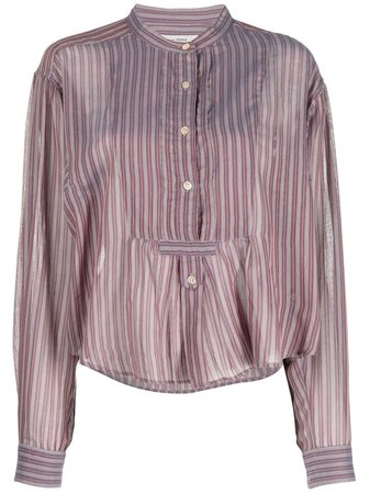 Isabel Marant Étoile Striped Cotton Shirt - Farfetch