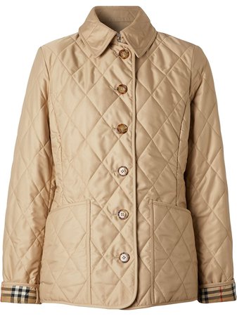 Burberry Diamond Quilted Thermoregulated Jacket - Farfetch
