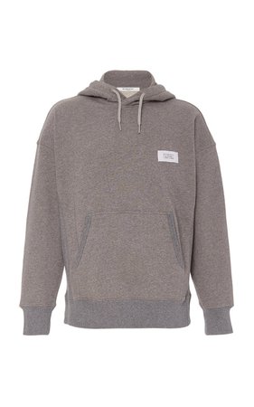 Mélange Cotton-Jersey Hooded Sweatshirt by Givenchy | Moda Operandi