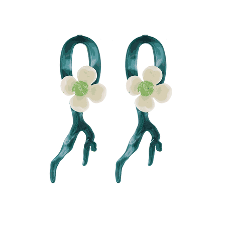 JESSICABUURMAN – KOTIA Flower Earrings - Pair