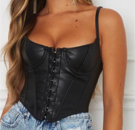 leather top